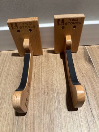 Colgador pared surf y skate madera