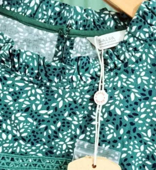 Vestido Salsa 44 Estampado liberty