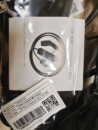 Cargador EV BYD Modo 2 8A