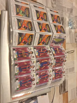 Lote 1 Balón Oro + 100 Cromos Adrenalyn sin repeti