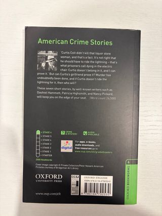 OBWL 3E Level 6: American Crime Stories