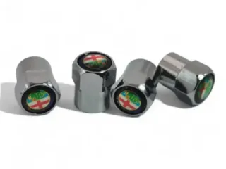 Alfa Romeo 4 Tapones de Valvula Neumaticos Llantas