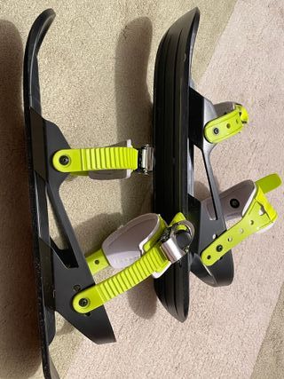 Mini Esquís para Nieve con Fijaciones Ajustables