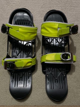 Mini Esquís para Nieve con Fijaciones Ajustables