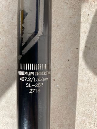 Tija Wilier-FSA 27.2mm Negra