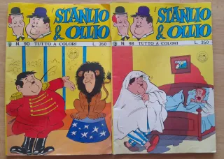 Lotto 6 fumetti Stanlio & Ollio e Tom & Jerry