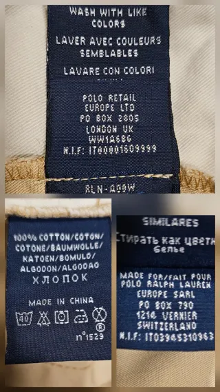 Pantalón Ralph Lauren Beige t 38/40