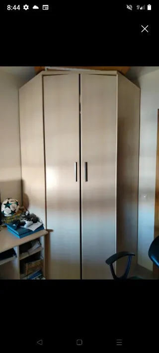 Cama nido con escritorio y armario