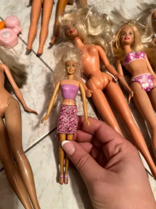 Lotto Bambole Barbie e Accessori
