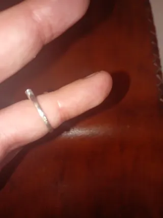 Anillo Plata Ley Esmeraldas Talla 12