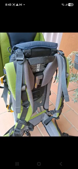 Mochila Portabebés Decathlon Verde