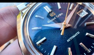 GS Reloj Automático Mod NH35 Mod Esfera Azul