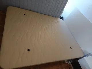 Base tapizada y colchón 150x190cm MATNATURE