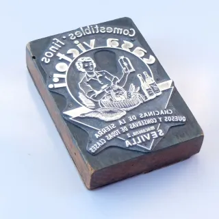 Bloque Cliche Imprenta Victori