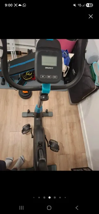 Bicicleta Estática Drumfit 9000 Talos.