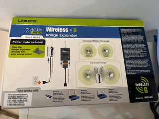 Repetidor WiFi Linksys Wireless-G