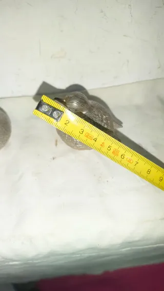 Antiguo Salero y pimentero Edzard Gorriones Plata