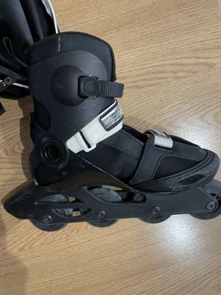Patines de linea  Oxelo Negro con funda nuenro 38