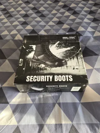 Botas de seguridad MIL-TEC negras