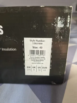 Botas de seguridad MIL-TEC negras