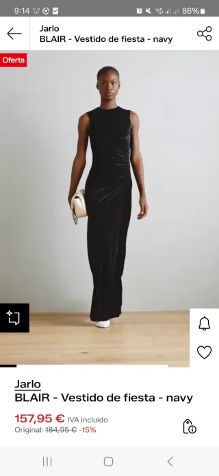 Vestido Jarlo BLAIR fiesta navy