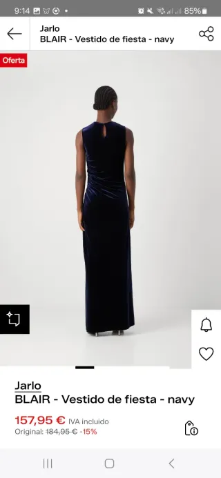 Vestido Jarlo BLAIR fiesta navy