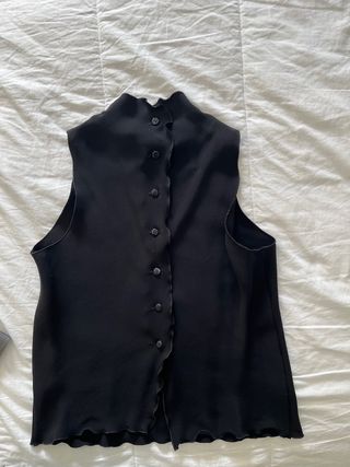 Top Armani Collezioni Negro