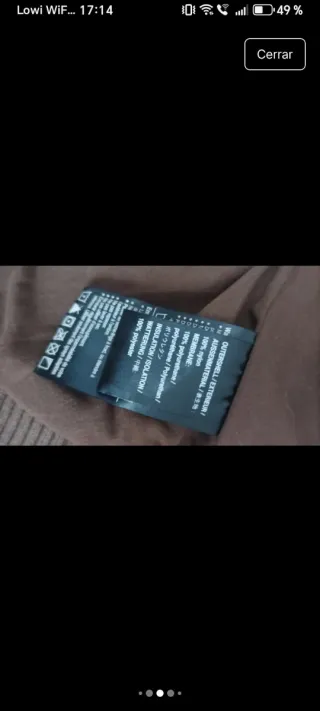 Chaleco Burton niña multicolor. Nuevo, sin usar.