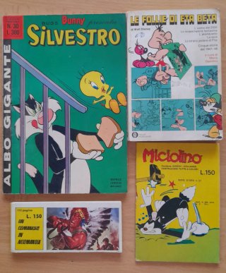Lotto fumetti vintage anni 70