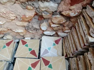 Baldosas rústicas de cerámica