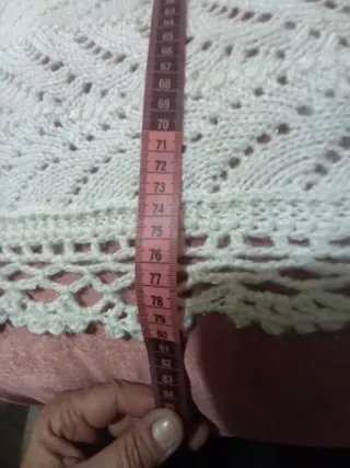 Scialle copertina tricot lana