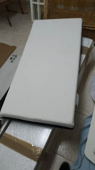 Cuna colecho Interbaby blanca con colchon Ecuskids