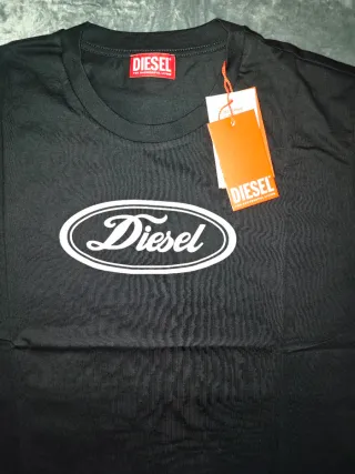 Camiseta Diesel Negra Talla XL Nueva