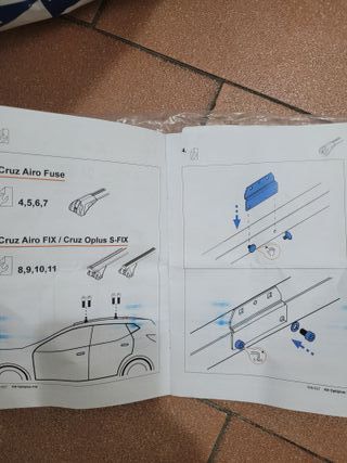 Barras de techo CRUZ Airo FIX 118