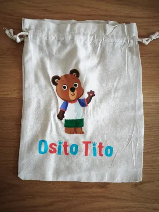 Bolsa de tela Osito Tito