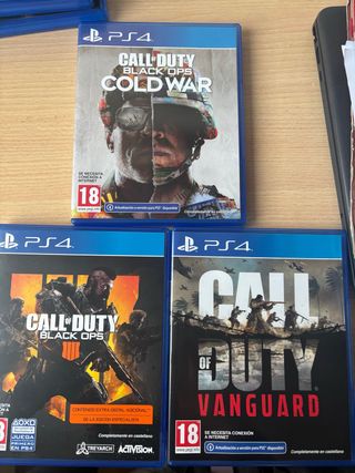 Juegos PS4: Call of Duty Black Ops Cold War, Black