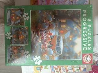 Puzzle Educa 4 Puzzles Progresivos
