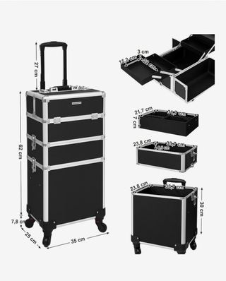 Maleta de maquillaje profesional