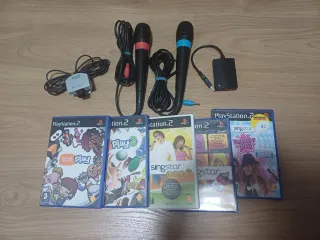 Pack PS2 EyeToy y Singstar