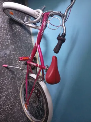 Bicicleta infantil rosa