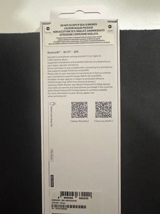 Samsung Galaxy Watch 7 Negro Naranja