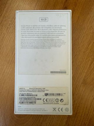 iPhone 5S 16GB Space Gray NO enciende