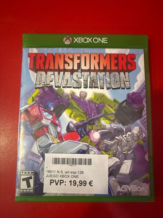 Transformers Devastation Xbox One