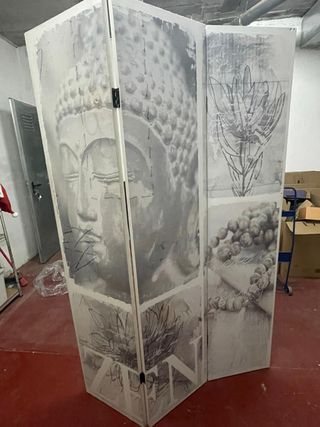 Biombo Decorativo Zen Budista - mejor recoger