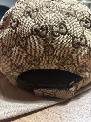 Gorra Gucci Original Beige/Marrón con Funda