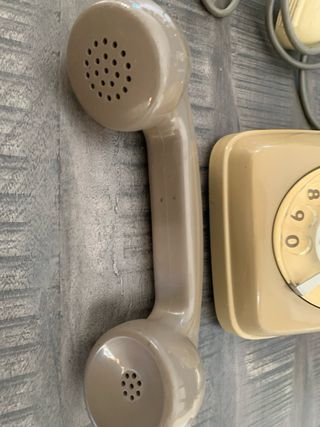 Telefono fisso FATME a disco vintage
