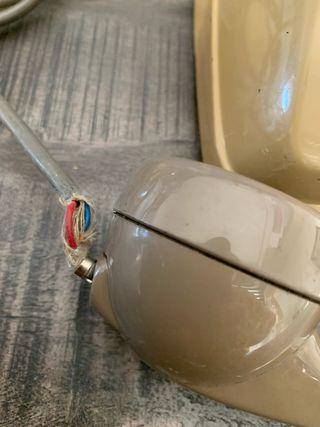 Telefono fisso FATME a disco vintage