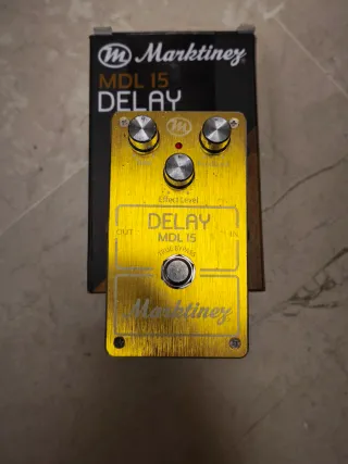 Pedales Marktinez: MM10 Metal, MDL15 Delay, MCH20
