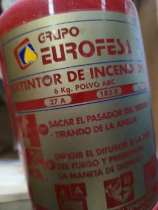 Extintor de Incendios