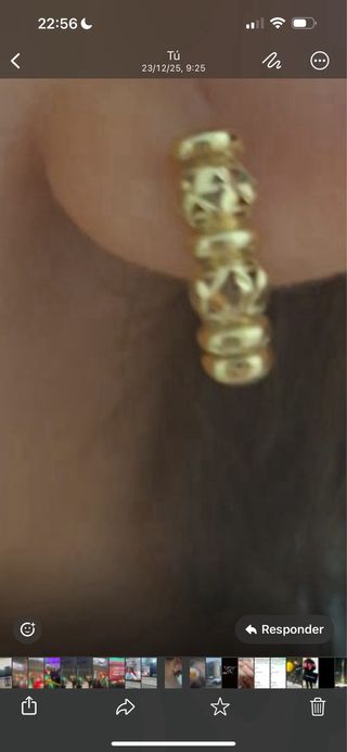 Pendientes Oro 18k